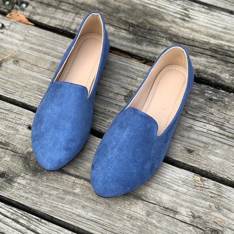 Fashion Spring Autumn Shoes for Women Comfortable Casual Slip On Flats Plus Size 36-43 Loafers Non-slip Zapatos De Mujer Women Shoes