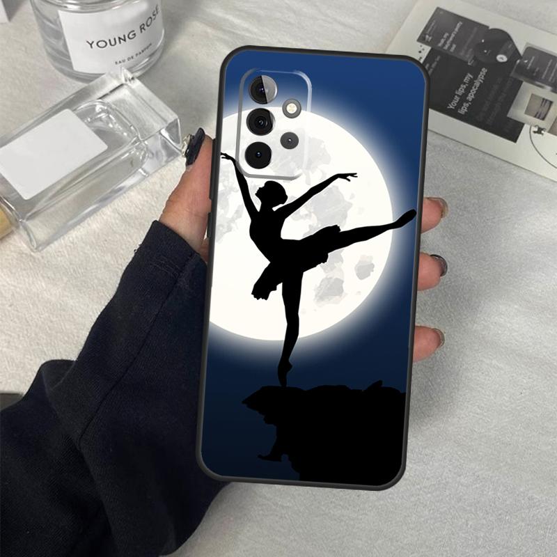 Ballet Dance Case For Samsung Galaxy A53 A33 A23 A13 A14 A24 A34 A54 A52 A32 A22 A12 A51 A71 A21S Cover
