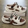 Fashion 2025 Men's Outdoor Sandals Platform Comfortable Soft Sole EVA Slide Clogs Casual Shoes Men Women Beach Slippers Big Size