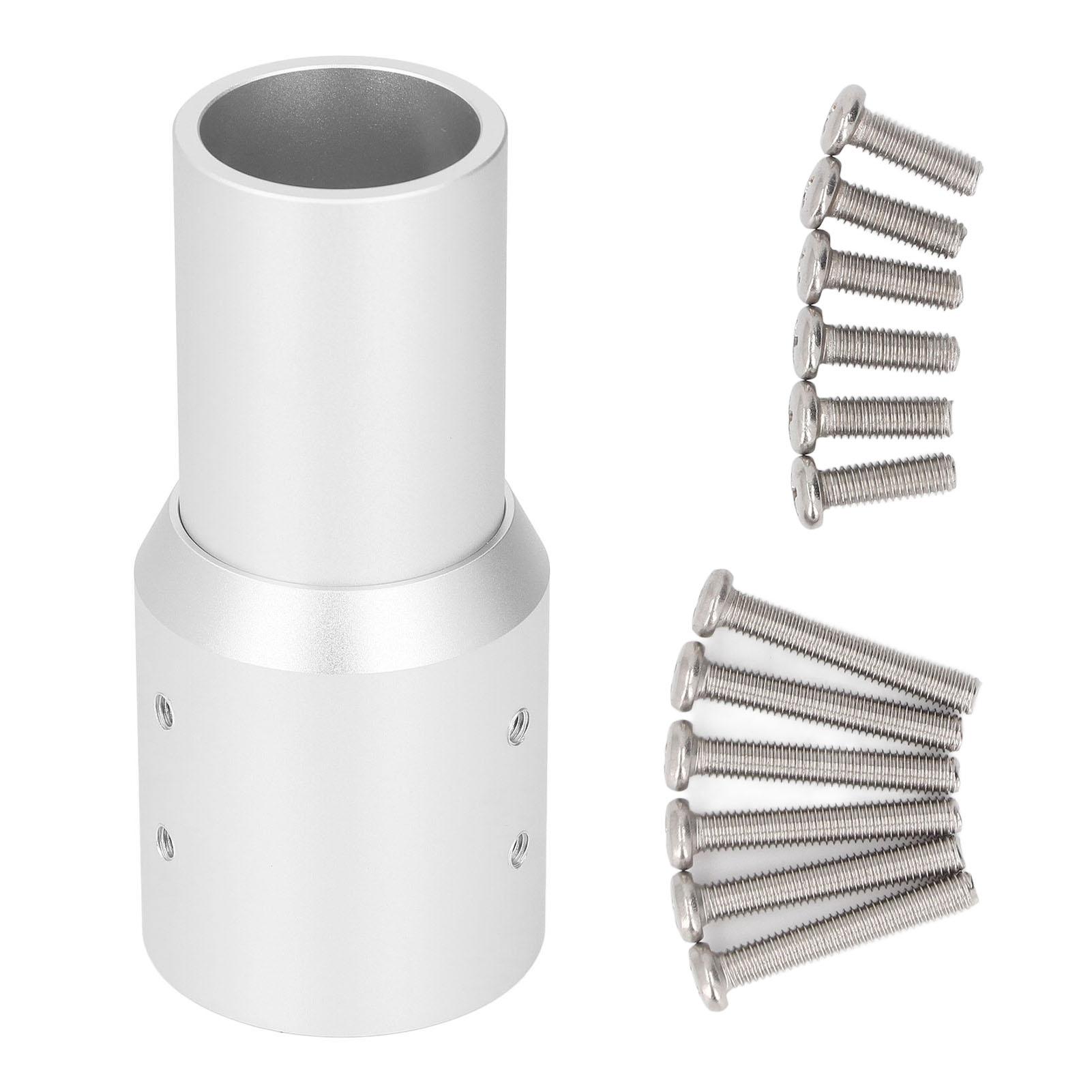 

Pipe Adapter for V2 Rectangular Antenna Aluminum Alloy 2 Inch Mast Reducer Adapter for TV and Satell