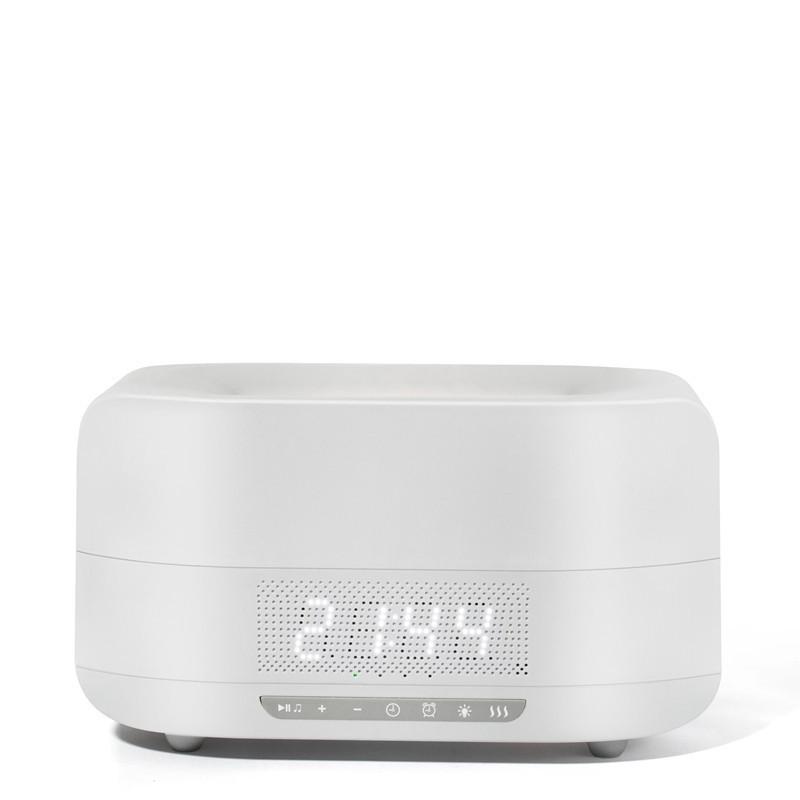Seven-Color Flame Humidifier & Bluetooth Aroma Diffuser for Home Bedroom - Silent Large Mist Gift.