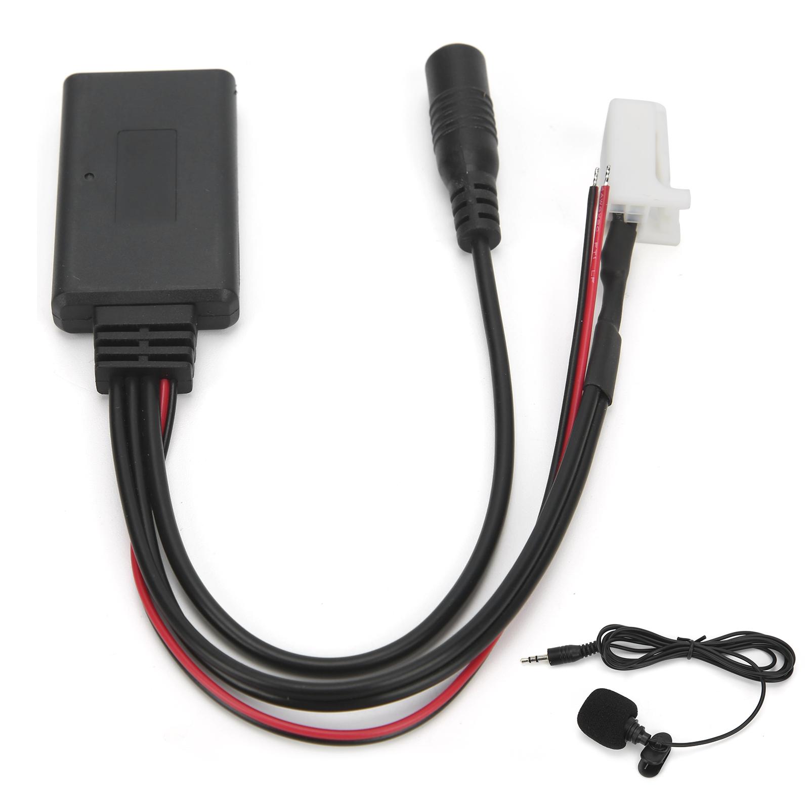 

Bluetooth Аудио AUX Вход Адаптер Микрофон Громкая связь Проводка Подходит для Suzuki SwiftVitraJimni