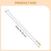 Clothing Hook Pole Closet Reacher Iron Reach Garment Clothes Hanger Reaching Rod for Home