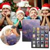 Christmas Advent Calendar With 24 Natural Crystal Agate Stones Minerals Fossils Surprise Blind Box For Kids Geological Learning Collection