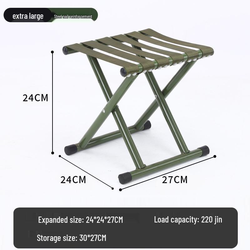 Portable Folding Stool for Outdoor and Household Use