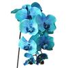 Fleur artificielle orchidée papillon, 1 pièce, décoration de jardin réaliste, bricolage, fête, mariage