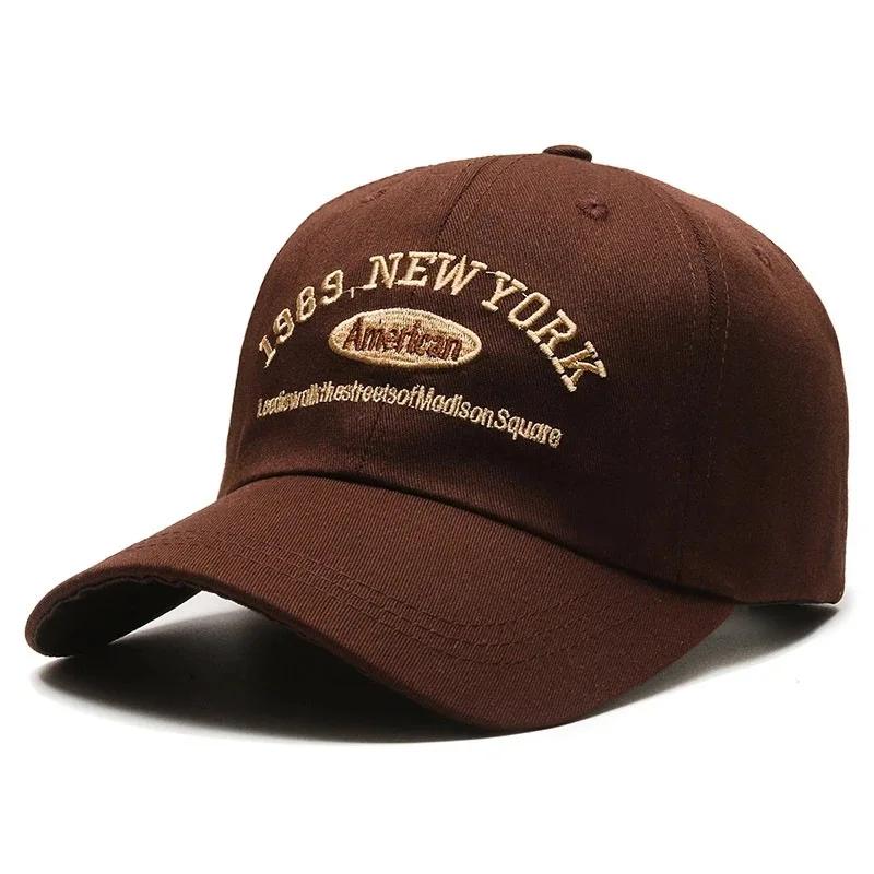 Retro Baseball Cap 100% Cotton Embroidered Adjustable Unisex Sun Hat for Outdoor, Super Bowl Party, Summer Casual Vintage Style