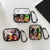 Earphone Cases Cover Case For Airpods 4 Pro3 Pro 1 3 2 Pro2 Anime One Piece Luffy Zoro