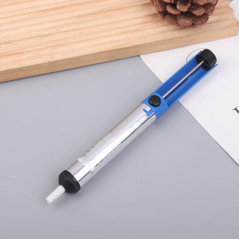 Soldering Sucker Pen Aluminum Metal Desoldering Pump Suction Tin Gun Removal Vacuum Soldering Iron Desolder Hand Welding Tools