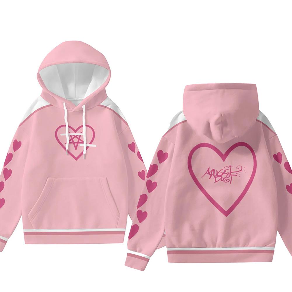 

Helluva Boss HazbinHotel Cosplay Hoodies Fleece Winter Long Sleeve Hooded Sweatshirts Loose Unisex Streetwear 3D Print Pullover S