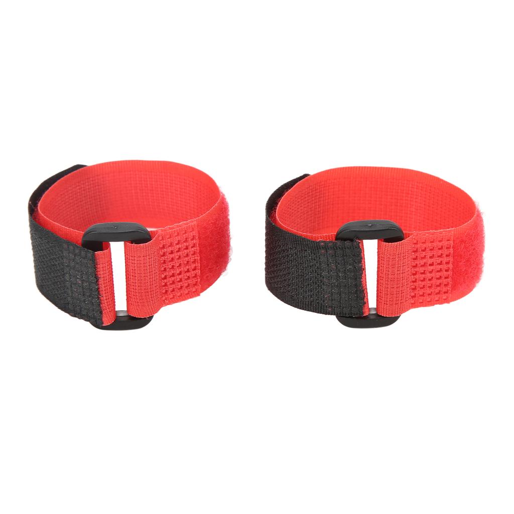 2 Pack Chicken Collar Anti Hook Noise Free Nylon Chicken Neck Belt for Roosters CockerelRed Upgraded