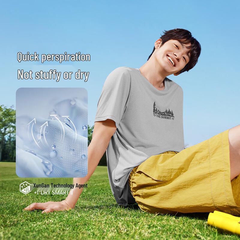 361° Men's Quick-Dry Loose Short Sleeve T-Shirt