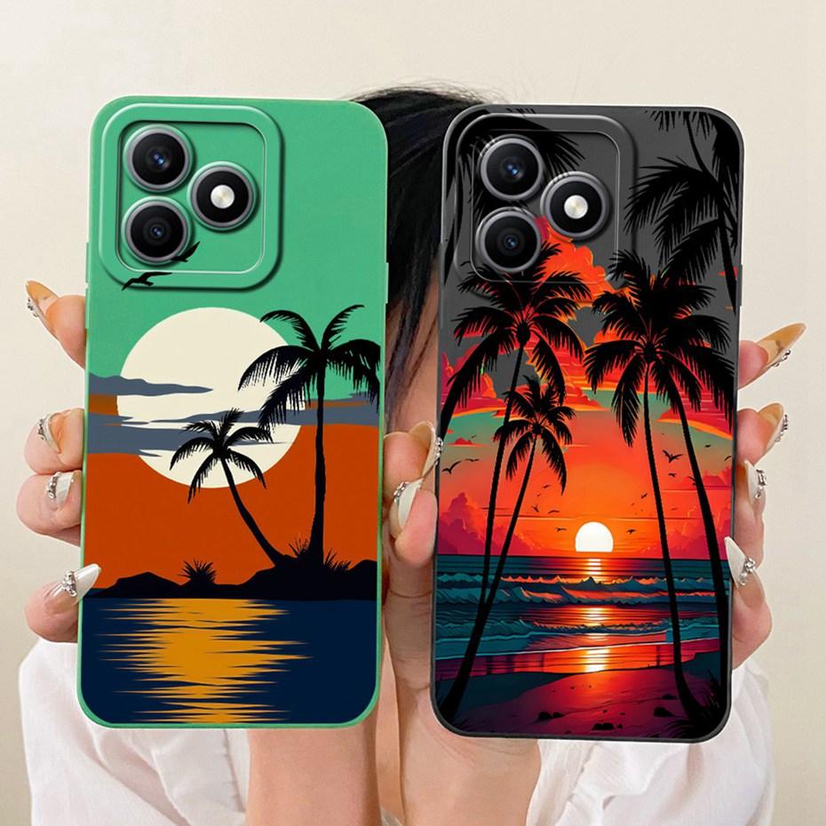New Fashion Phone Case For Honor X8d Soft Silicone Cases For Honor X8d X 8D 4G Shockproof Covers Bumpers