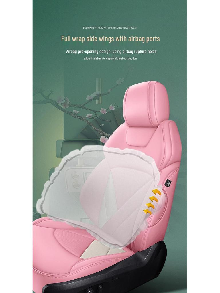 Dongfeng Venucia D50/R50/R30/T70/T90/D60/T60 Genuine Leather Car Seat Cover – Four Seasons Full Surround.
