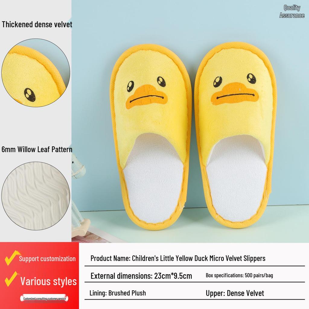 Thickened Non-slip Disposable Slippers for Hotels, Home Guests, B&Bs, Salons
