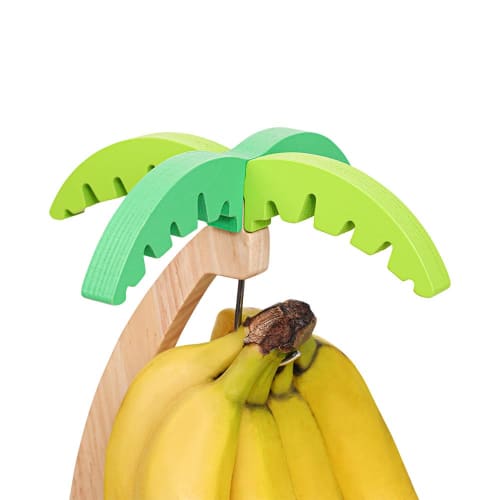 Dostende Banana Holder - Banana Hanger Tree with Stainless Steel Hooks for Kitchen Countertops