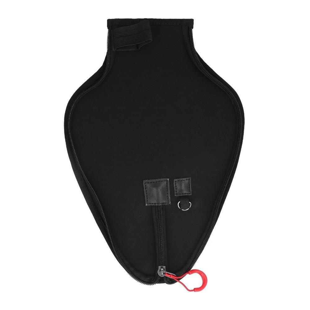 

Large Zipper Opening Fishing Rod Tip Cover Black Fishing Pole Tip Cover Rod Guide Rings чёрный