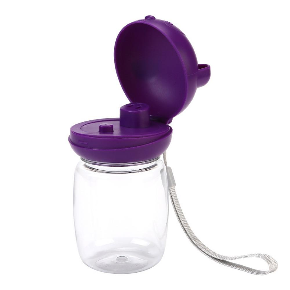 

350ml Pet Drinking Cup Leakproof Pet Feeding Bowl Practical Pet Water Bottle Travel фиолетовый