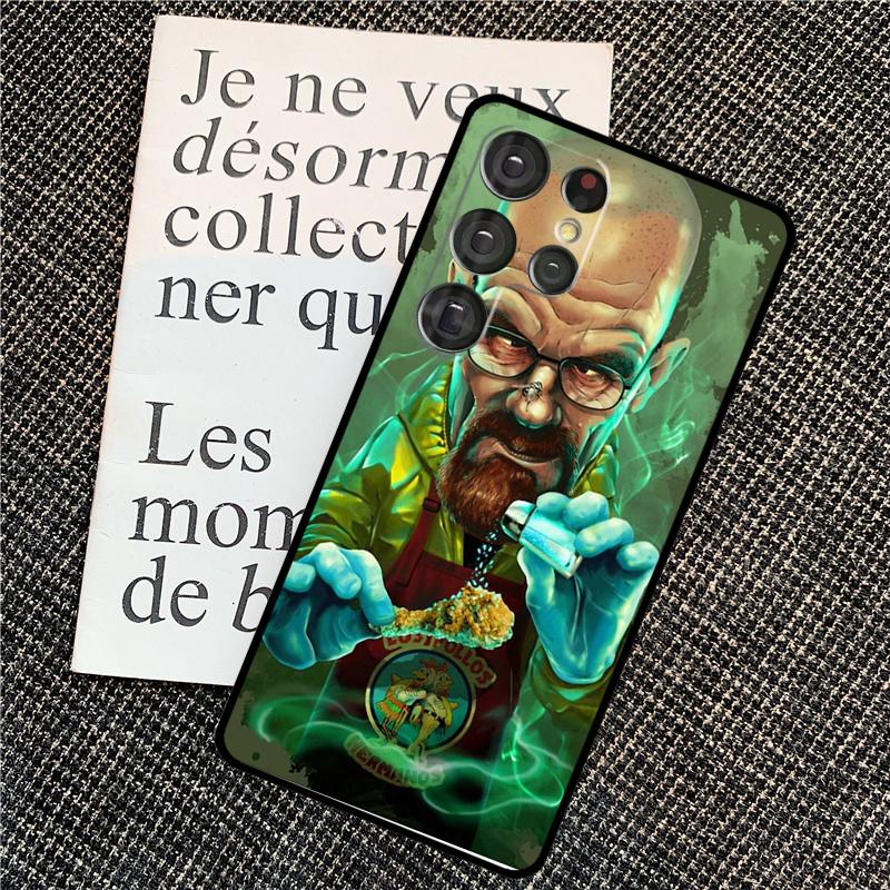 

Heisenberg Breaking Bad Case For Samsung Galaxy S25 Ultra S21 S22 S23 S24 Ultra S9 S10 S20 Plus S25 FE Back Cover Galaxy S24 Plus