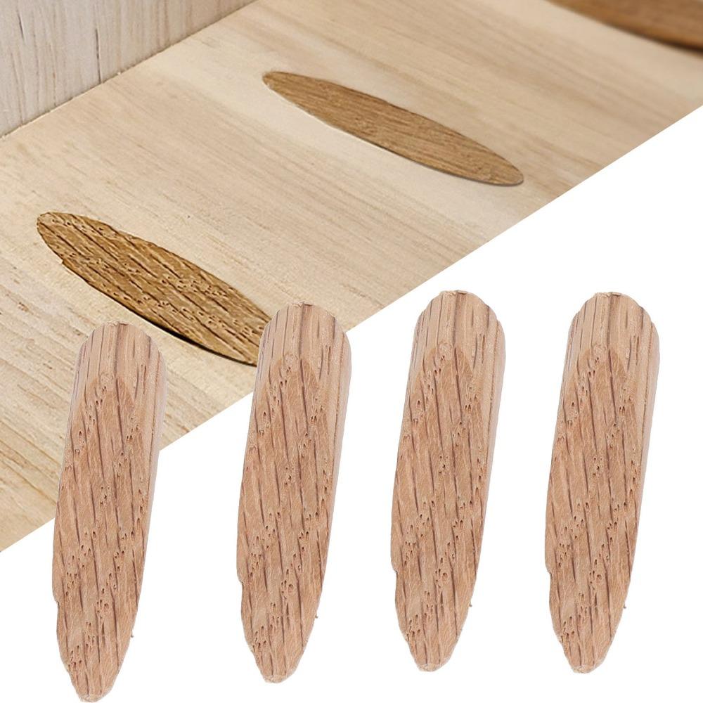 50Pcs 3/8-Inch Diameter 9.5mm Pocket Hole Plugs Oak Solid Wood Solid Wood Plugs For Screw Holes Hardwood Wooden Dowel Plugs