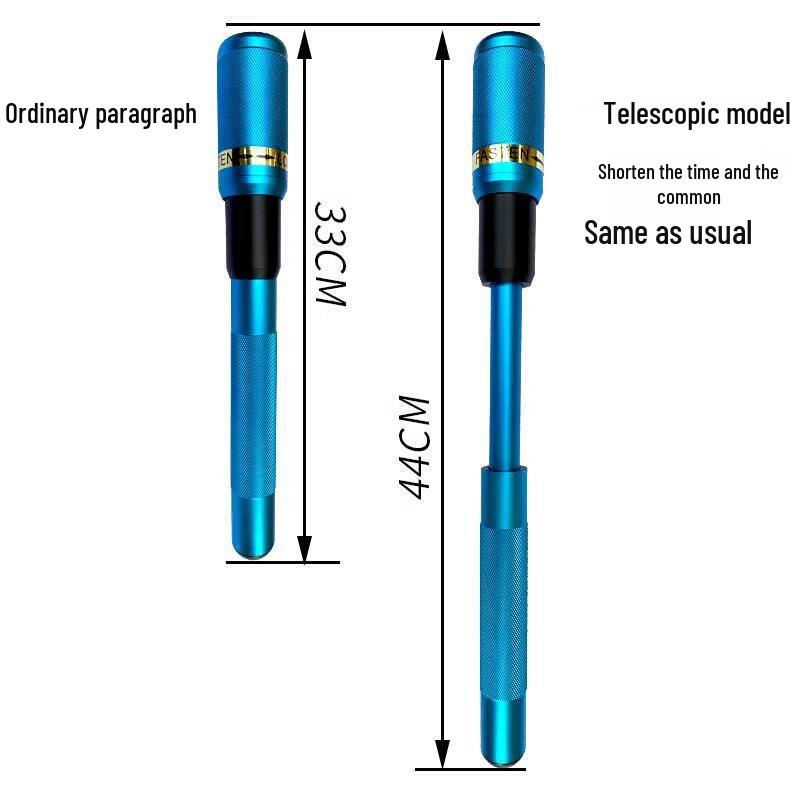 Telescopic Aluminum Alloy Pool Cue Extender