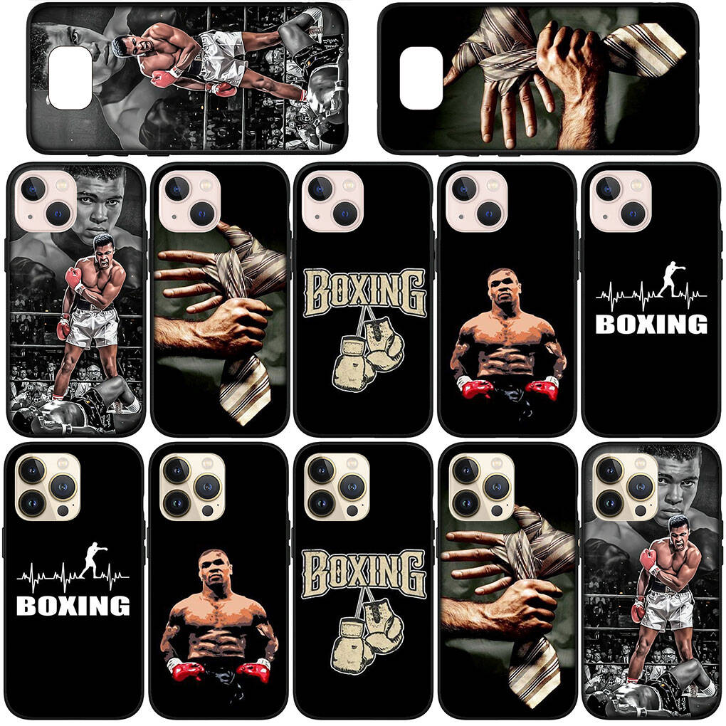 Phone Case for Samsung Galaxy S25 S23 S22 S24 Ultra FE A05 A06 A15 A16 A36 A37 A35 A54 A55 A56 A57 A25 A26 A53 Kickboxing Strong Boxing Gloves Cover