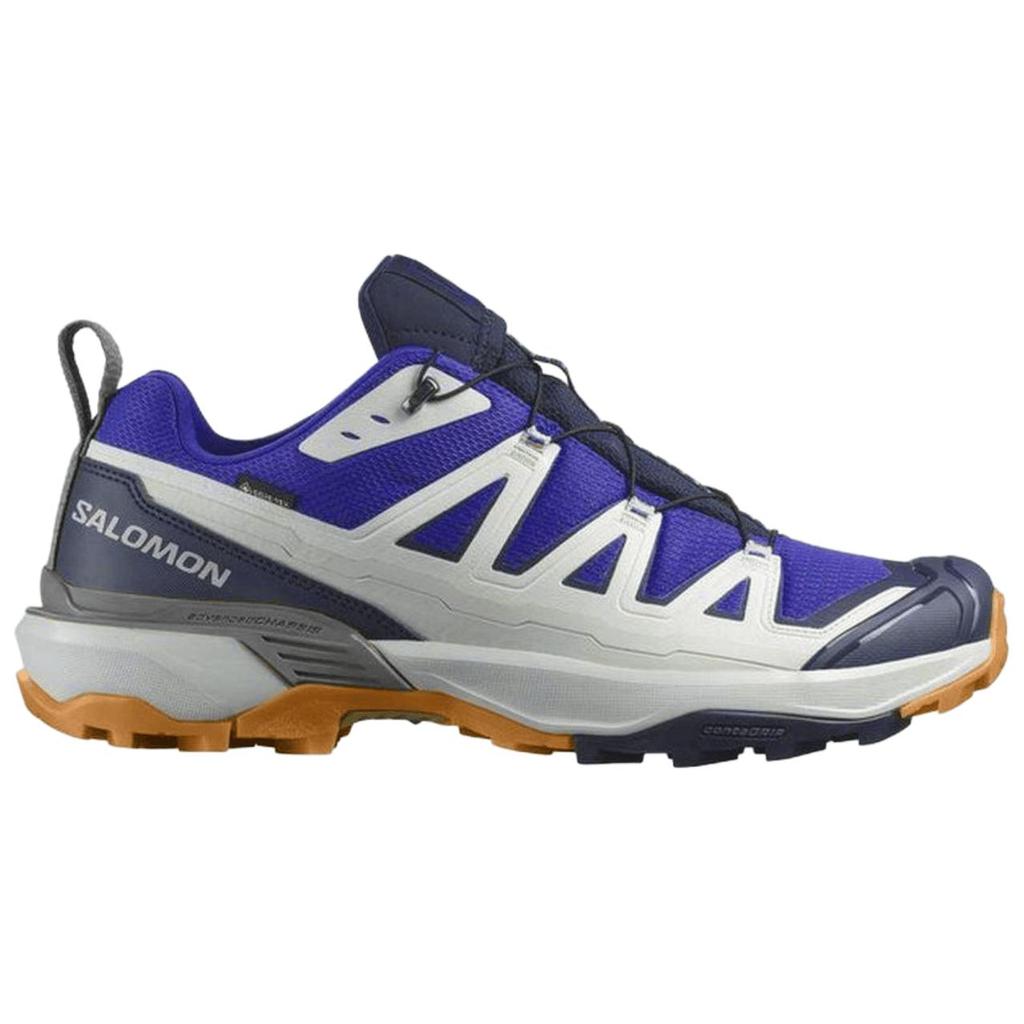 SALOMON X Ultra 360 Edge GTX Comfortable Non-Slip Low-Top Running Shoes Men Running Shoes Gray Blue 474633