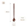 Long Handle Wooden Spoon Soup Ladle Wood Kitchen Tools Luxury Tableware Long Tea Spoons Japanese Style Accessories