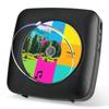 Gueray CD Player with Bluetooth Wall Stereo FM USB Playback Easy Repeat MP3 Headphone Dustproof Remote Music Japanese Instruction Manual Black