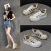 Baotou sandals women's height increase summer new breathable hollow casual platform sandals 2533