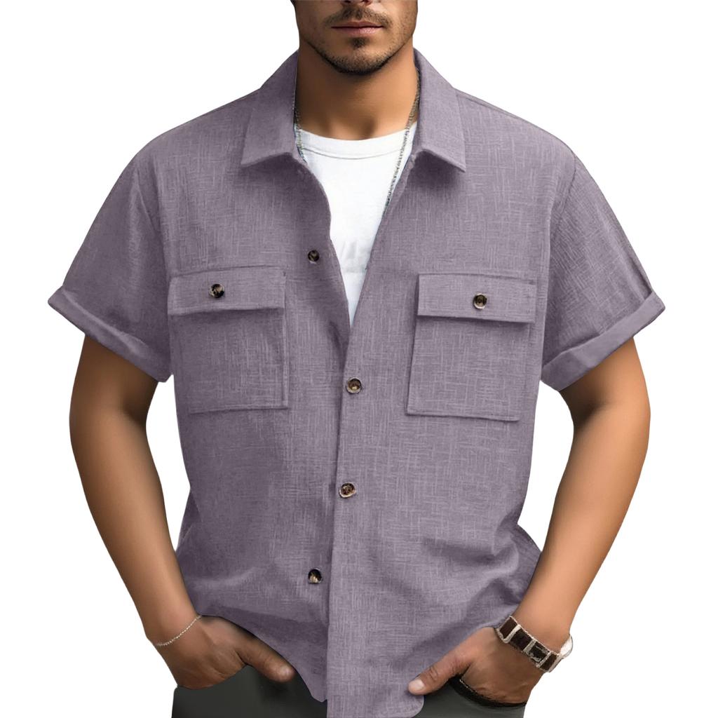Herren Freizeithemd mit kurzen Ärmeln