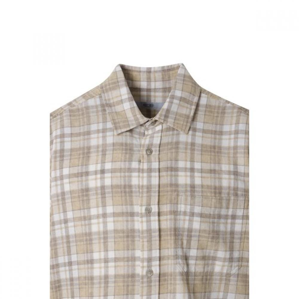 SERIES Check Short Sleeve Shirt Sasfm25601bex