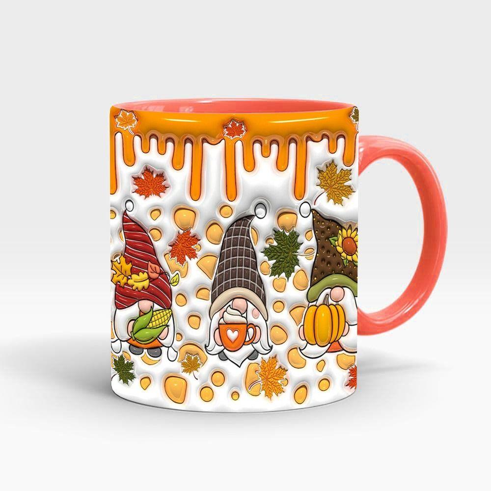 Gift Ceramic Halloween Coffee Mug 3D With Handle Tea Mug Spooky Ghost Mug
