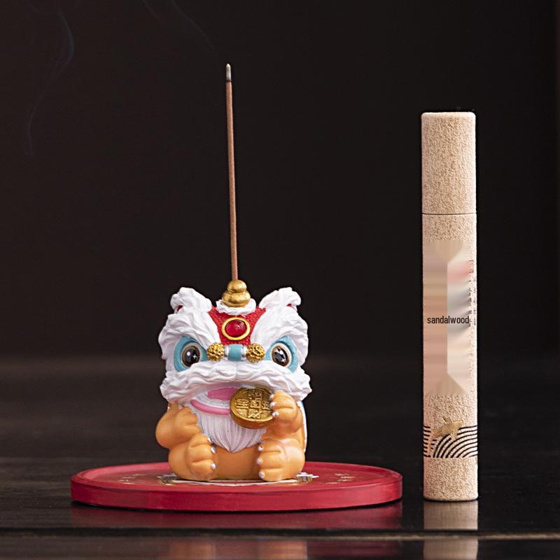 Creative Lion Incense Holder - Personalized High-End Business Gift & Event Souvenir
