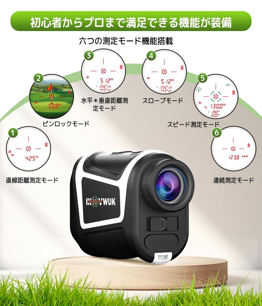 New for Golf Laser High Optical Telephoto Fastest Measurement In Elevation Measurement Continuous Speed Vibration 750mAh Dedicated Japanese