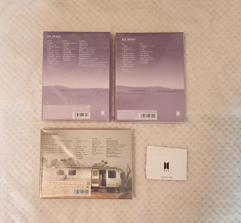 BTS (Bangtan Boys) Japan Best Album, THE BEST Full Set