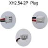 7.4V 2S2P Lithium-Ion Battery Pack 18650 Rechargeable Replacement Battery with XH-2P 2.54 Plug