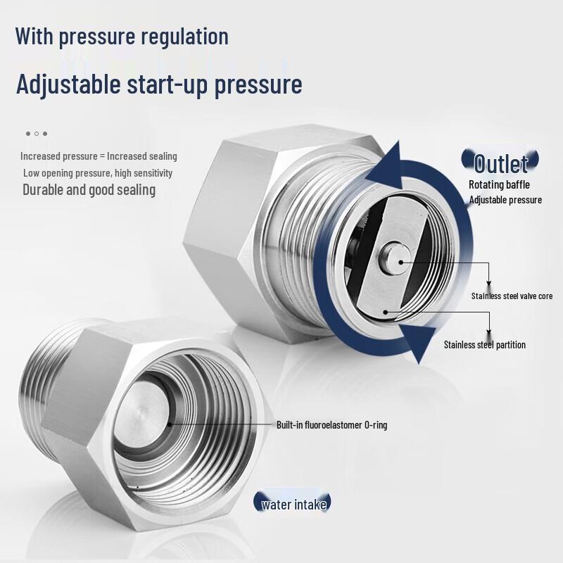 Deer Stainless Steel Toilet Backflow Preventer Valve