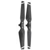 2pcs Propeller for DJI Spark Drone Quick Release Folding Blades 4730F Props Spare PartsBlack Silver Edge