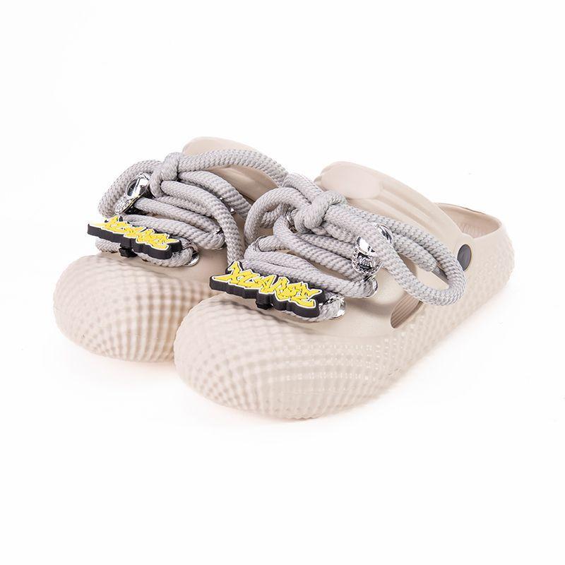 

Hole shoes women s summer wear new cute straps platform slippers non-slip fashion versatile sandals 36/37 [Standard Size] хакі