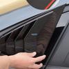 For Changan Lamore/Eado 3th  + Accessories Exterior Sticker Car Style Rear Triangle Side Window Blind Louver Cover Body Kit