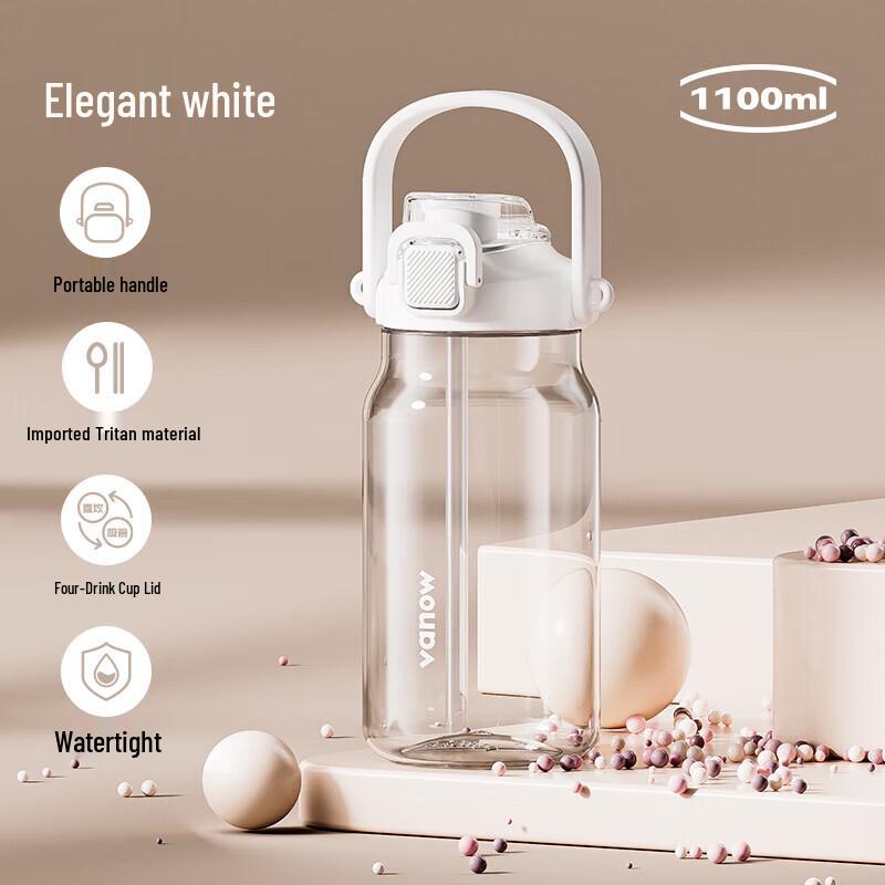 Vanow Dual-Drink Fitness Water Bottle