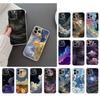 Clound Moon Star Night Phone Case Carcasa Funda For iPhone 17 Pro Max Air 16 15 14 13 Pro Max 15 16 Pro 15Plus Case