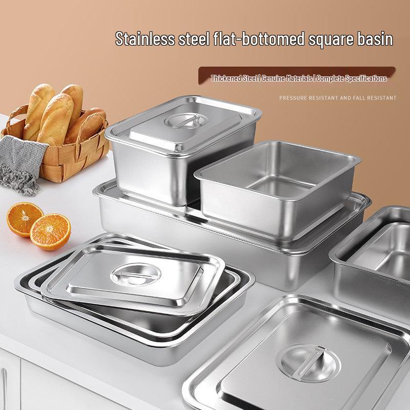 Shengjia Stainless Steel Commercial Food Pan with Lid