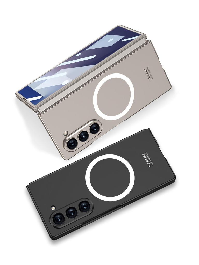 Samsung Z Fold7 Magnetic Wireless Charging Protective Case with Car Mount Holder