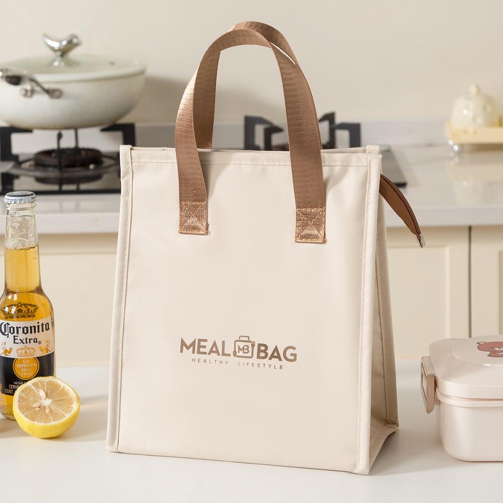 Portable Large Capacity Lunch Bags Handheld Thickened Aluminum Foil Aluminum Foil Rice Bag Multifunctional Insulation Bag