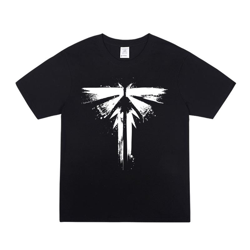 

Графическая футболка с принтом «Цикады» The Last of Us, футболка с коротким рукавом для мужчин и женщин, уличная одежда для мужчин. S