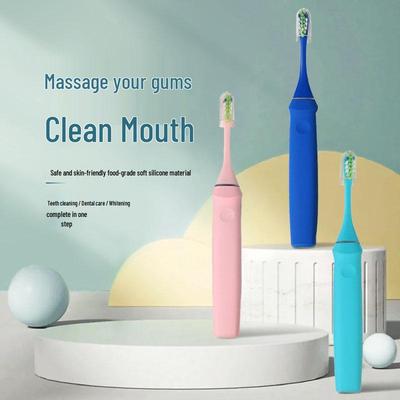 Rechargeable Smart Sonic Toothbrush with Soft Bristles for Adults