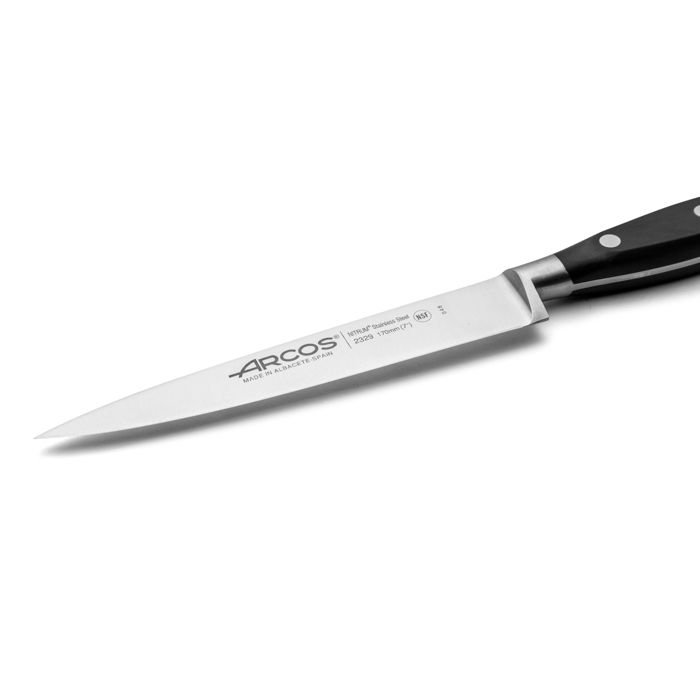 Couteau Filet de sole - ARCOS - Riviera - 17 cm - Acier forgé - Qualité professionnelle