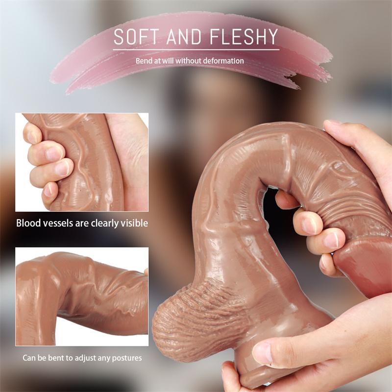Female Simulation Dildo Sucker Dildo Masturbation Device Adult Products